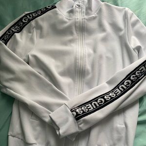 Guess White with black sequin jacket